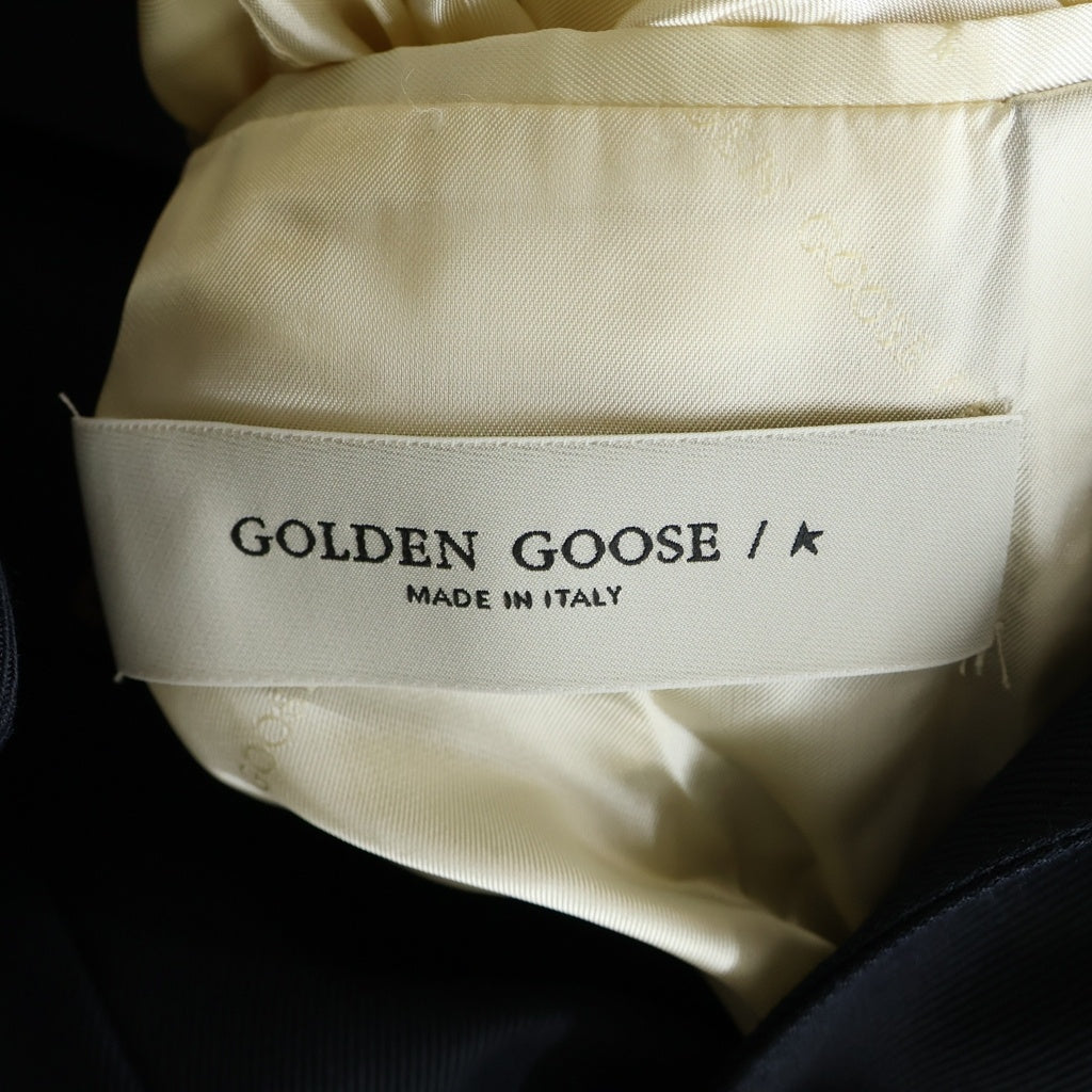 GOLDEN GOOSE DELUXE BRAND(ゴールデングースデラックスブランド) 6B Double Tailored Jacket ダブルブレスト テーラードジャケット ネイビー GMP00835