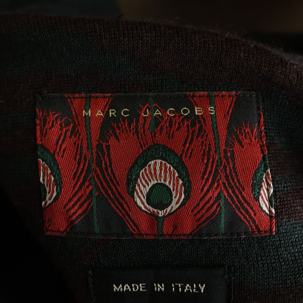 MARC JACOBS(マークジェイコブス) 14AW Cashmere Hoodie カシミヤ ジップアップパーカー フーディー ブラウン S84GU0015 S25099