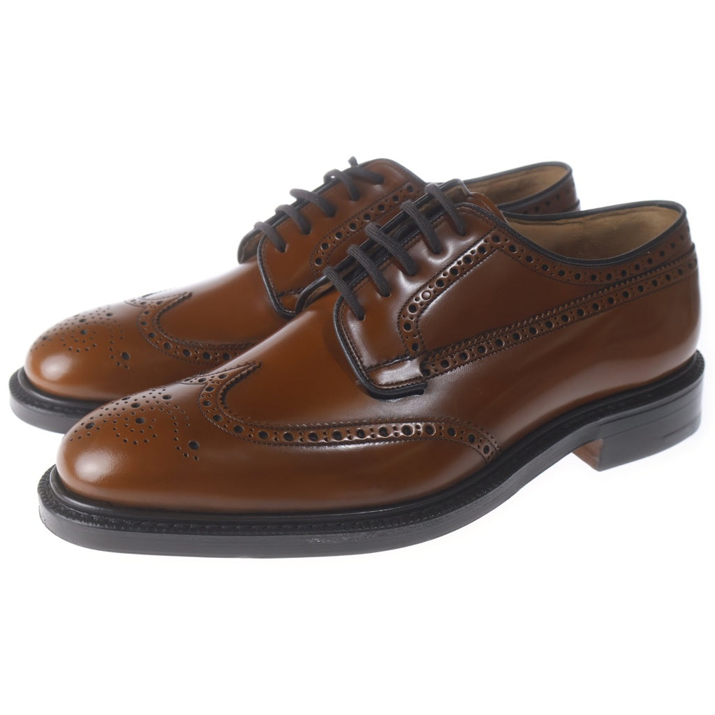 Church's(チャーチ) GRAFTON ウィングチップ レザーローカットシューズ ローファー ブラウン