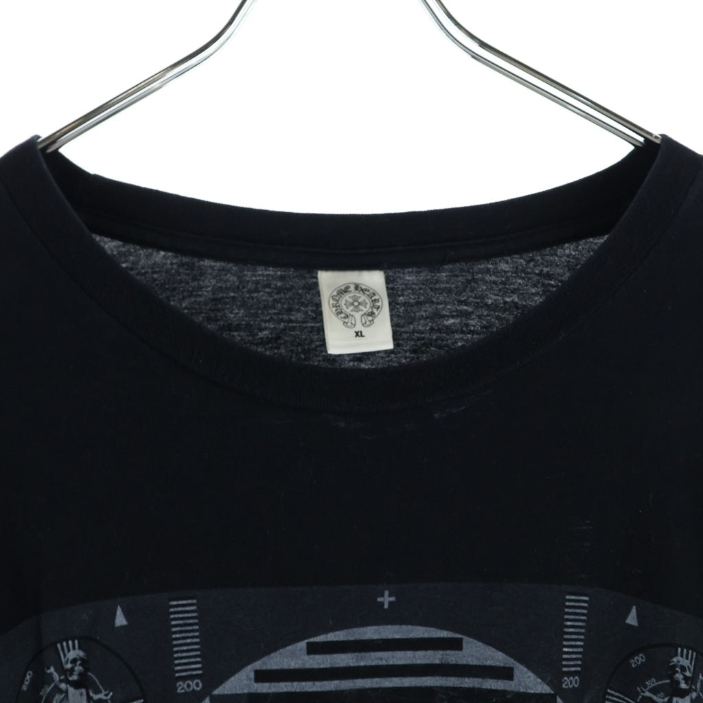 CHROME HEARTS(クロムハーツ) OLD Foti Skeleton Print L/S Tee オールド フォティ 両面プリント ロングスリーブ長袖Tシャツ ブラック