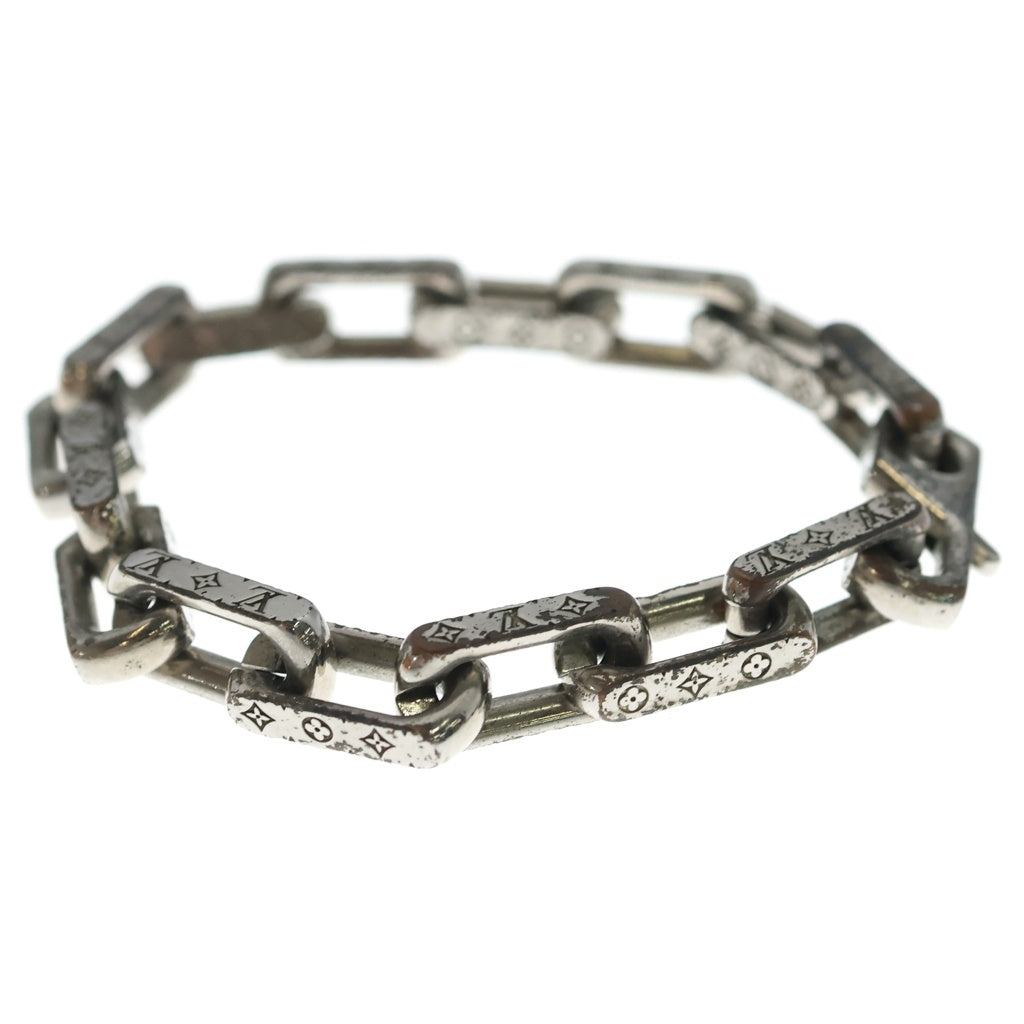 LOUIS VUITTON(ルイヴィトン) コリエ モノグラムチェーン ブレスレット M64224 シルバー