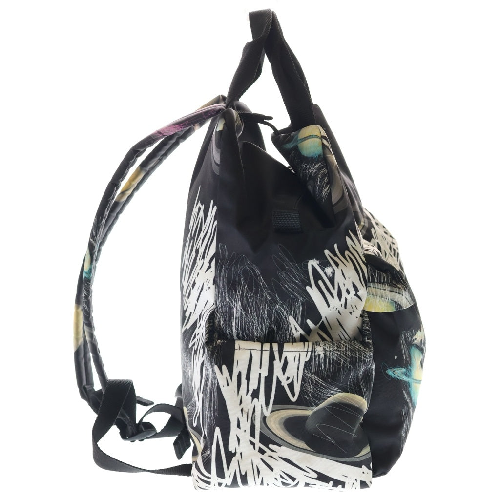 Vivienne Westwood(ヴィヴィアンウエストウッド) EASTPAK Pattern Backpack イーストパック 総柄バックパック リュックサック ブラック