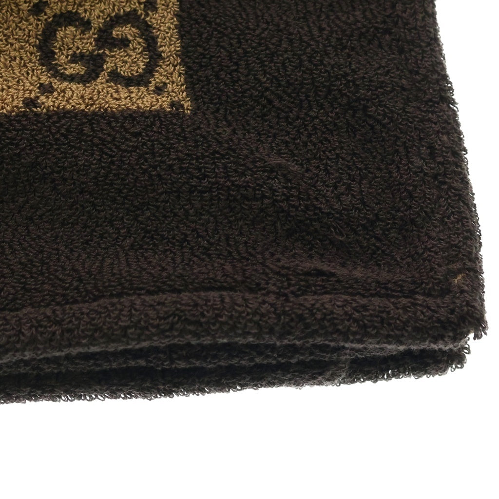 GUCCI(グッチ) テリークロス ビーチブランケット ブラウン 780656 3GALE レディース