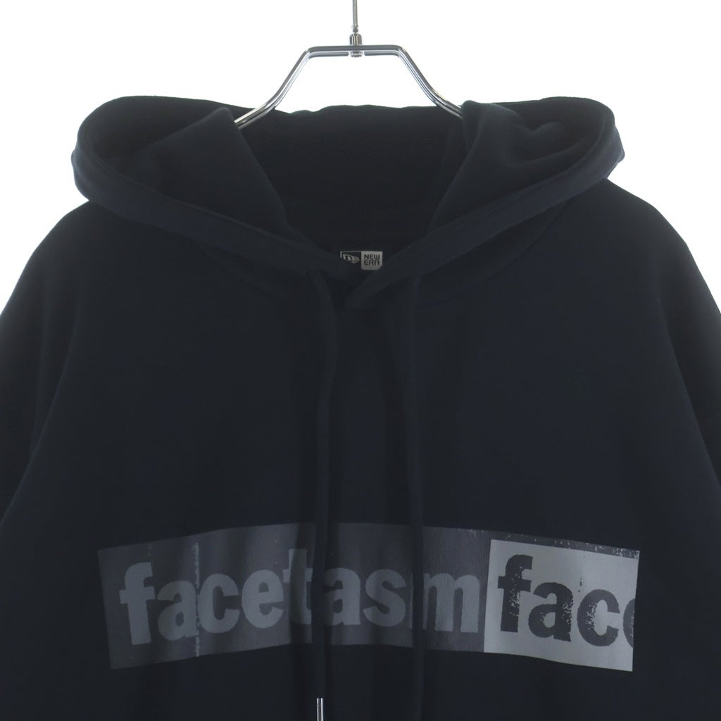 FACETASM(ファセッタズム) NEW ERA Sweat Pullover Hoodie ニューエラ プルオーバースウェットパーカー フーディー ブラック 15124114