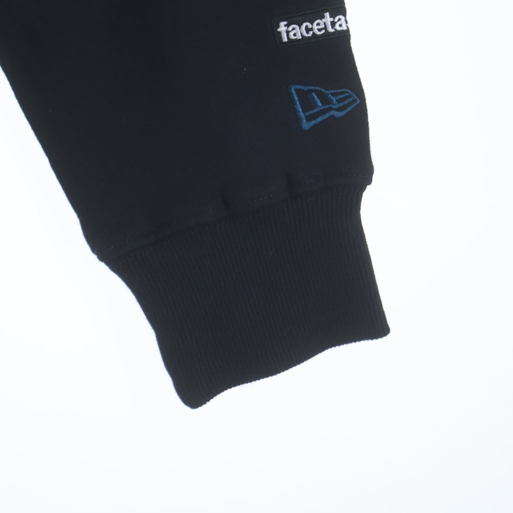 FACETASM(ファセッタズム) NEW ERA Sweat Pullover Hoodie ニューエラ プルオーバースウェットパーカー フーディー ブラック 15124114
