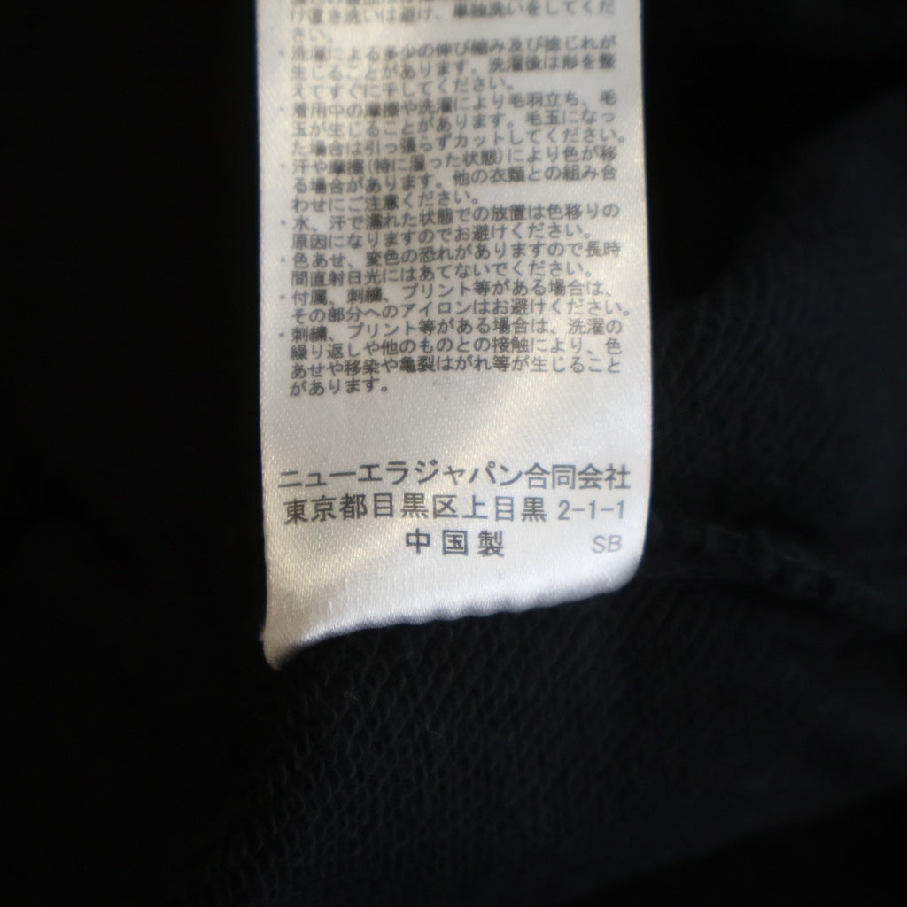 FACETASM(ファセッタズム) NEW ERA Sweat Pullover Hoodie ニューエラ プルオーバースウェットパーカー フーディー ブラック 15124114