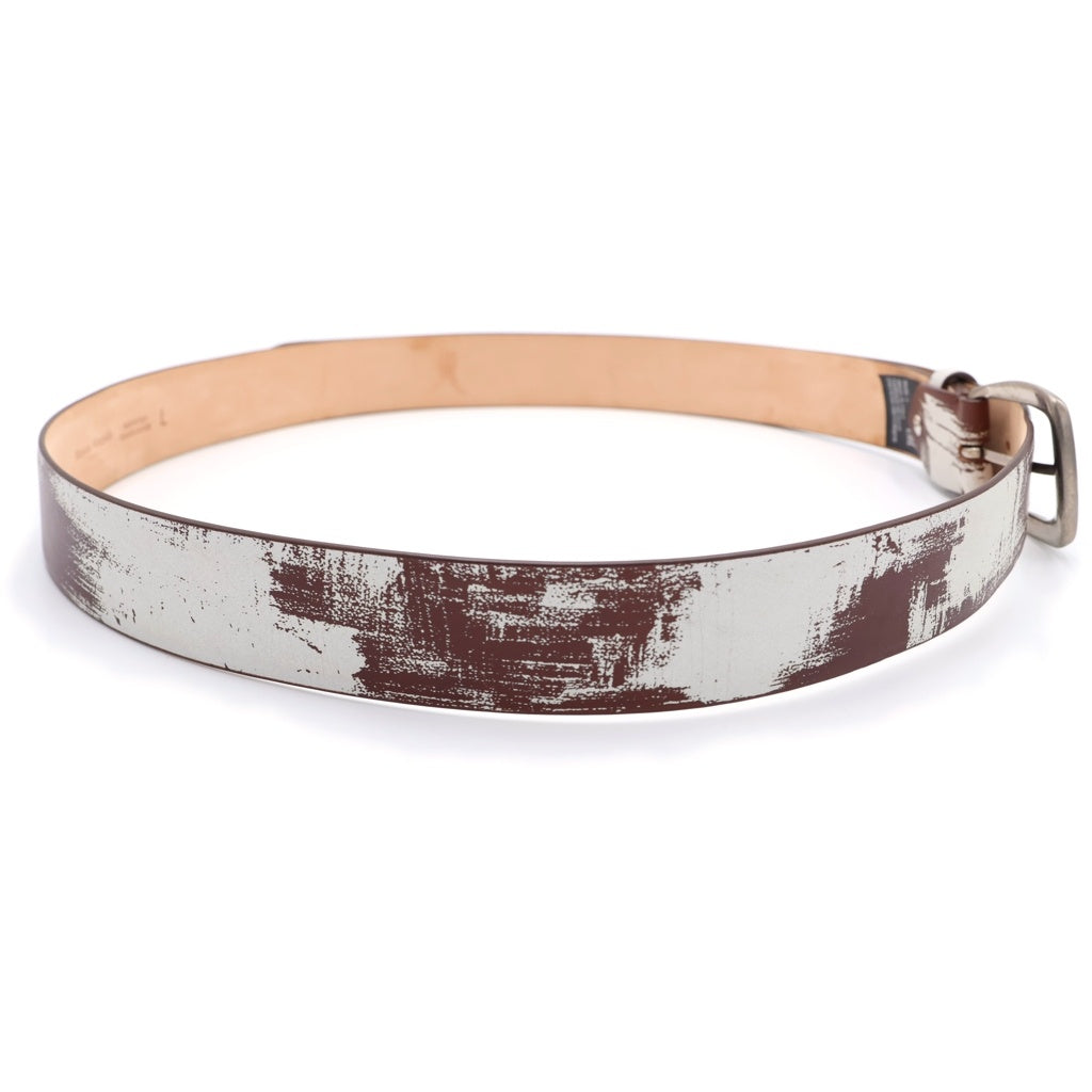 Maison Margiela(メゾンマルジェラ) Leather Belt レザーベルト ブラウン
