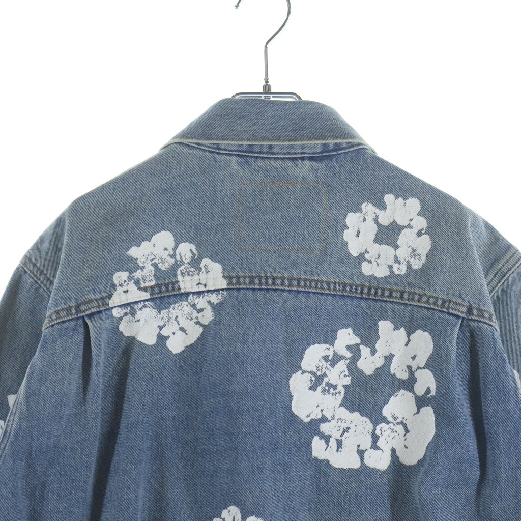 DENIM TEARS(デニムティアーズ) ×Levi's Denim Jacket リーバイス 花柄デニムジャケット インディゴ PC9-A2318-0003