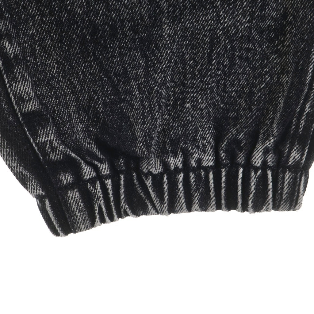 ALEXANDER WANG(アレキサンダーワン) Jogger Pants サイドロゴ デニムジョガーパンツ グレー