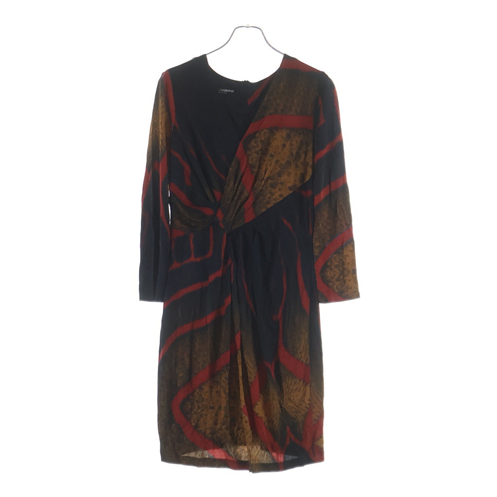 DOLCE & GABBANA(ドルチェアンドガッバーナ) One Peace 総柄ワンピース レディース マルチ レディース F8A78T G79Q0
