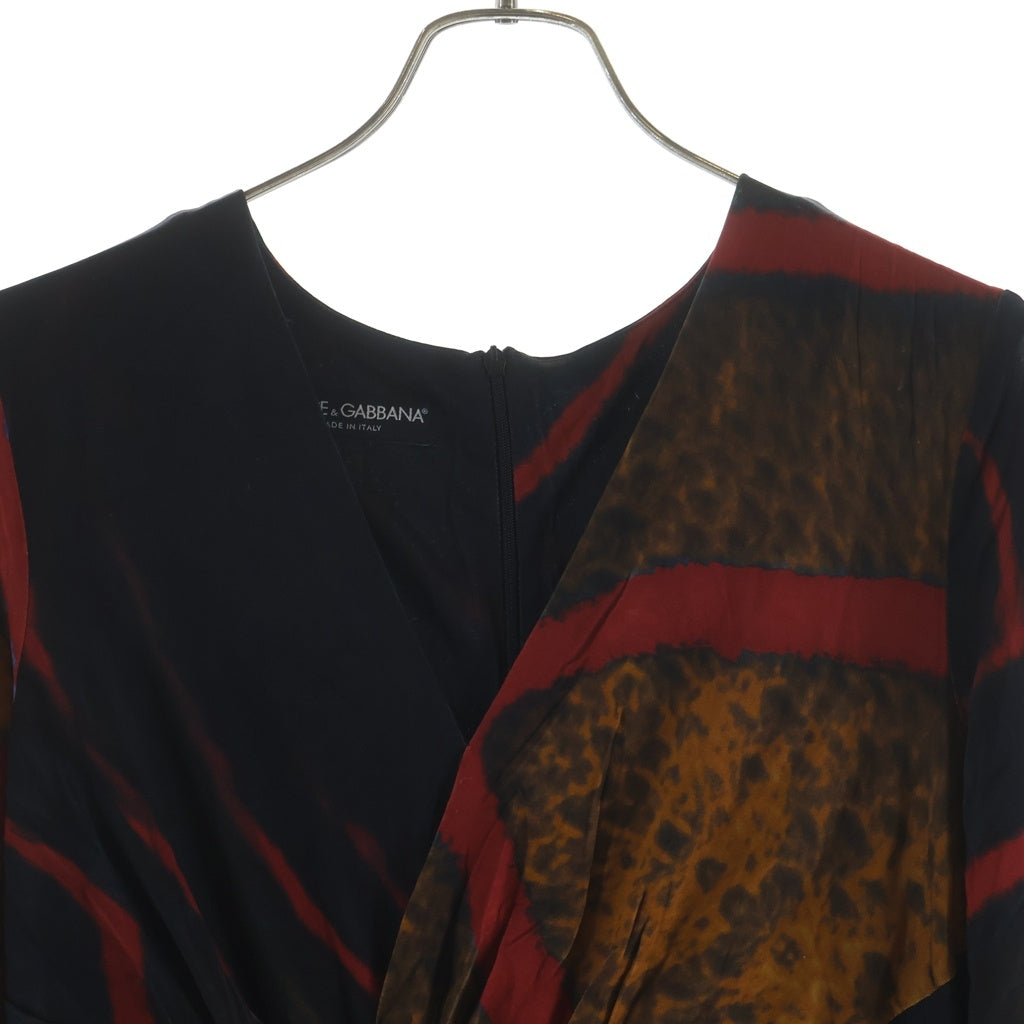 DOLCE & GABBANA(ドルチェアンドガッバーナ) One Peace 総柄ワンピース レディース マルチ レディース F8A78T G79Q0