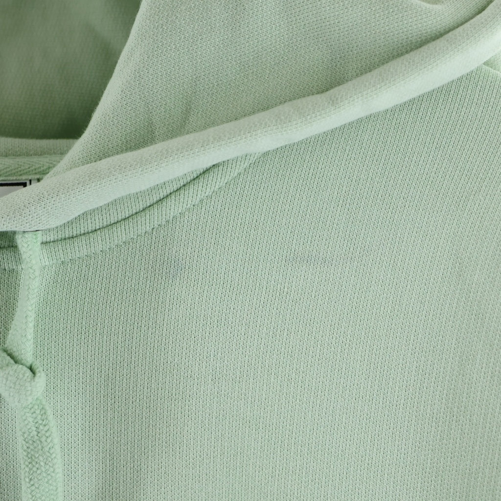 AMI Alexandre Mattiussi(アミアレクサンドルマテュッシ) Hoodie ロゴ刺繍 プルオーバースウェットパーカー フーディー グリーン H19J008.730