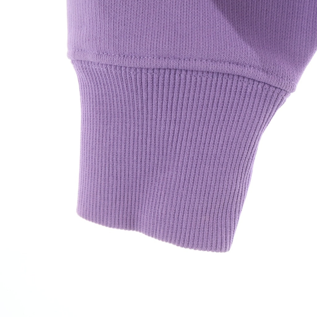 AMI Alexandre Mattiussi(アミアレクサンドルマテュッシ) Sweatshirt ロゴ刺繍 クルーネックスウェットトレーナー パープル E21HJ028.747