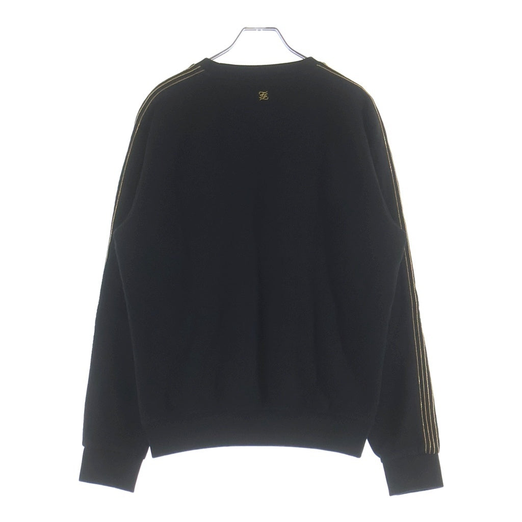 FENDI(フェンディ) Sweatshirt クルーネックスウェットトレーナー ブラック FY0812 A9MC