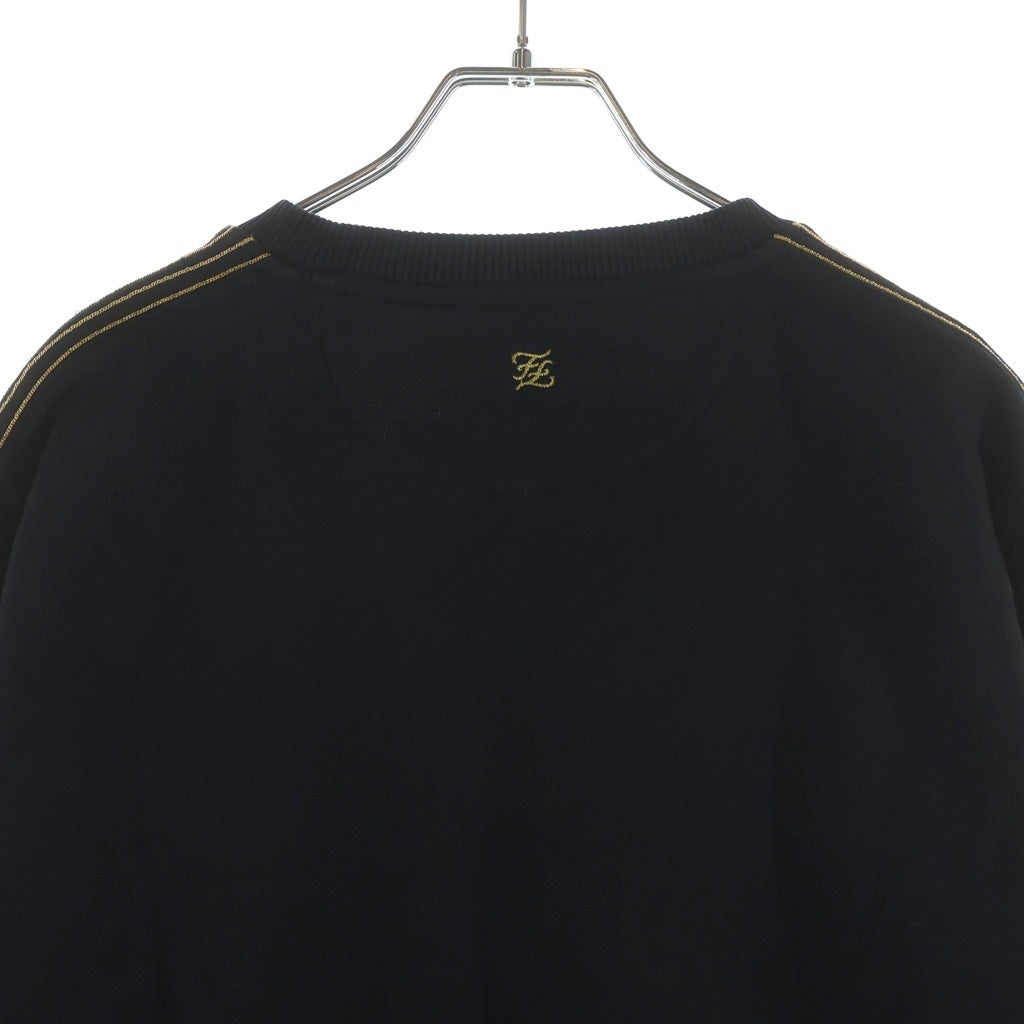 FENDI(フェンディ) Sweatshirt クルーネックスウェットトレーナー ブラック FY0812 A9MC