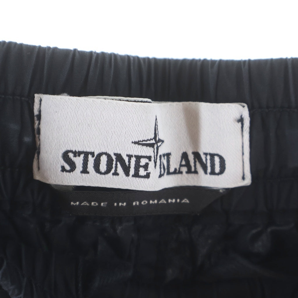 STONE ISLAND(ストーンアイランド) TYPE RE-T Cargo Pants ロゴワッペン カーゴパンツ ブラック 741531303
