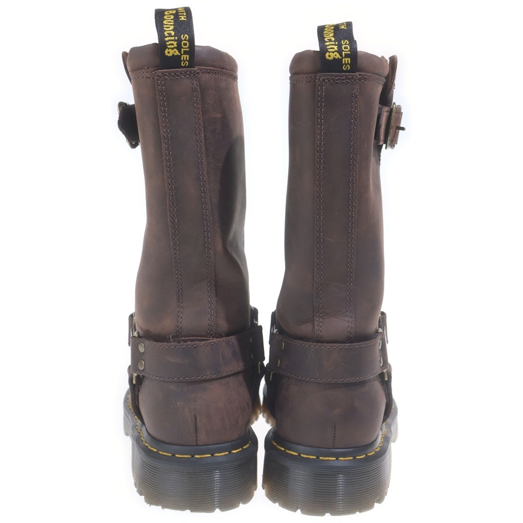 Dr.Martens(ドクターマーチン) ANISTONE HI ハイカットバイカーブーツ ブラウン