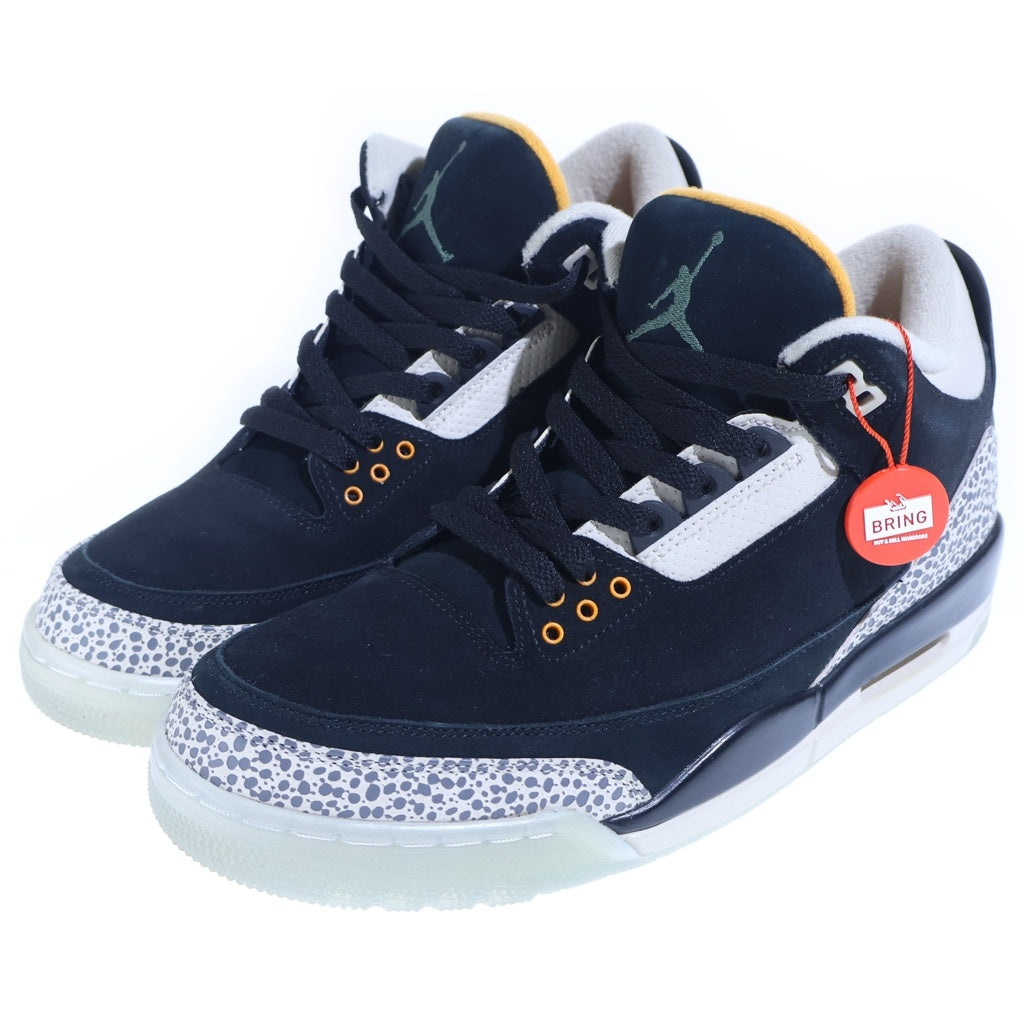 NIKE(ナイキ) AIR JORDAN 3 RETRO EP エアジョーダン3 ハイカットスニーカー ブラック US10/28cm 923096-001/923098-900