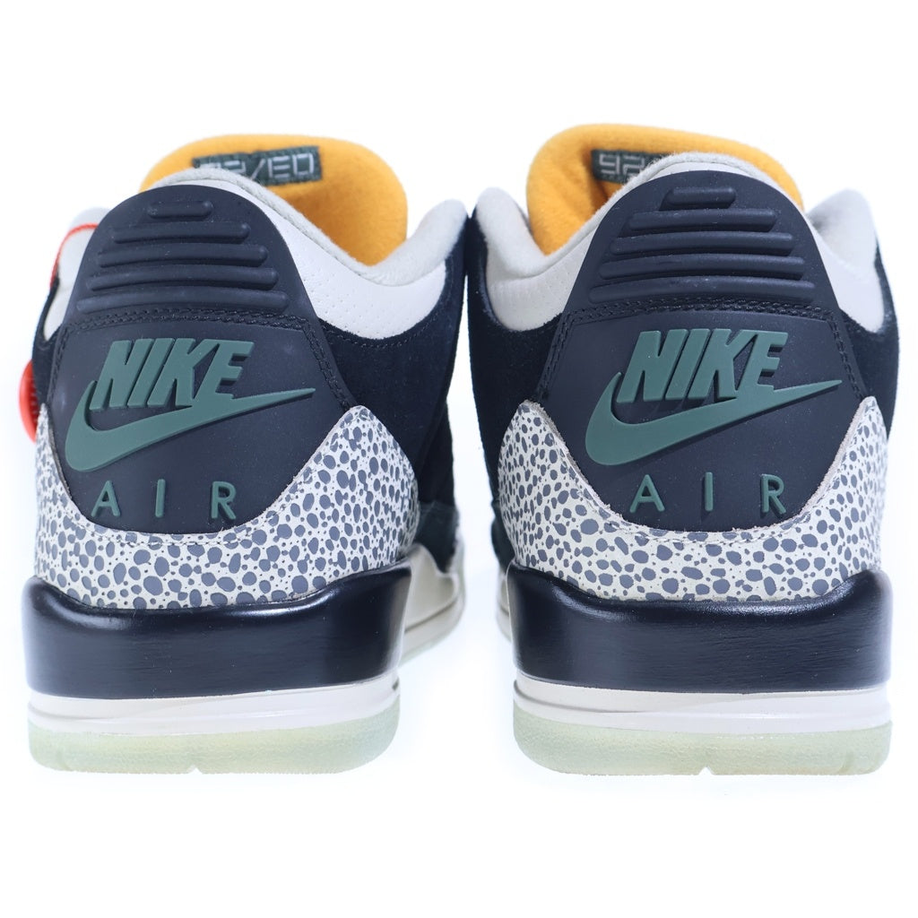 NIKE(ナイキ) AIR JORDAN 3 RETRO EP エアジョーダン3 ハイカットスニーカー ブラック US10/28cm 923096-001/923098-900
