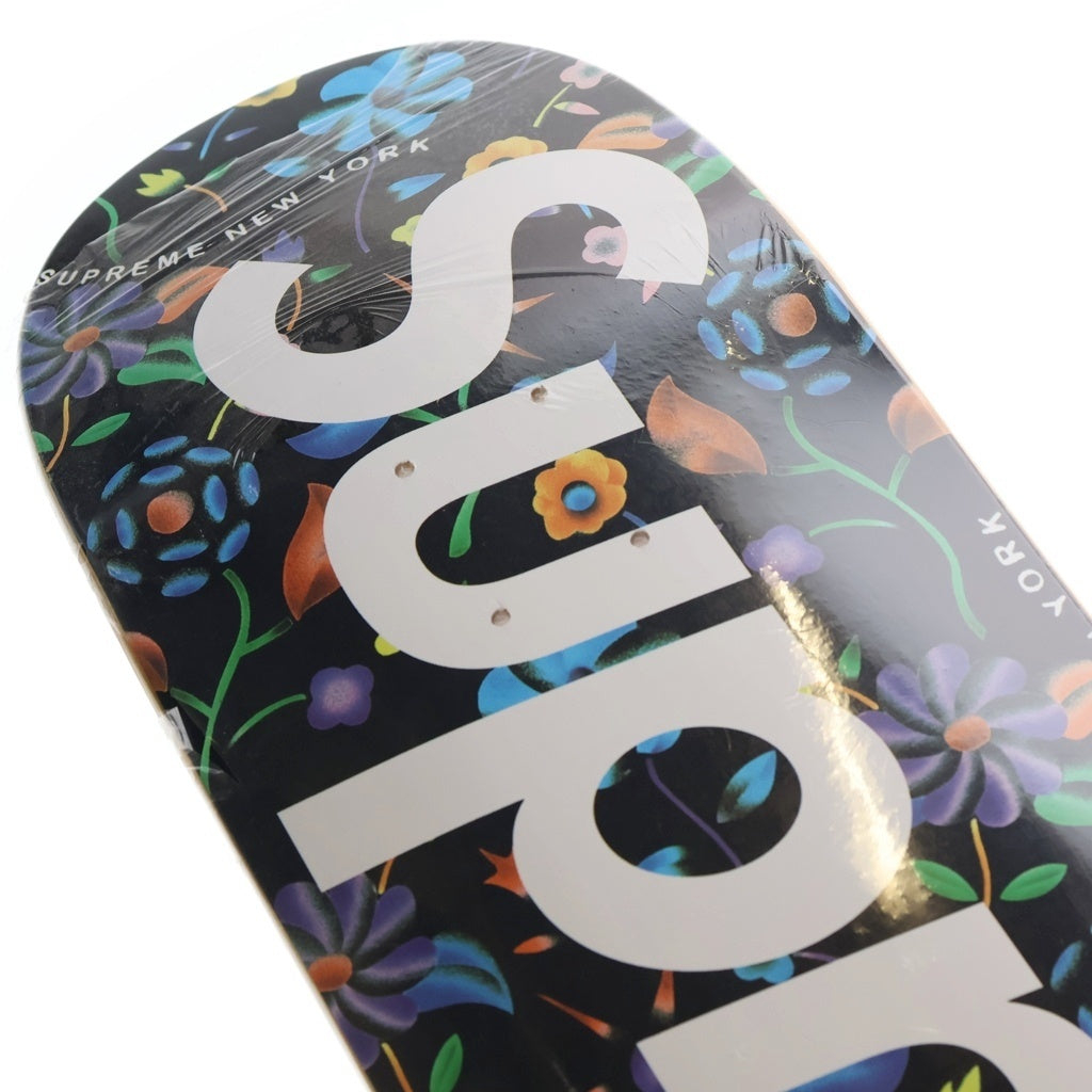 SUPREME(シュプリーム) 19SS Airbrushed Floral Skateboard エアーブラッシュド フローラル スケートボード デッキ ブラック