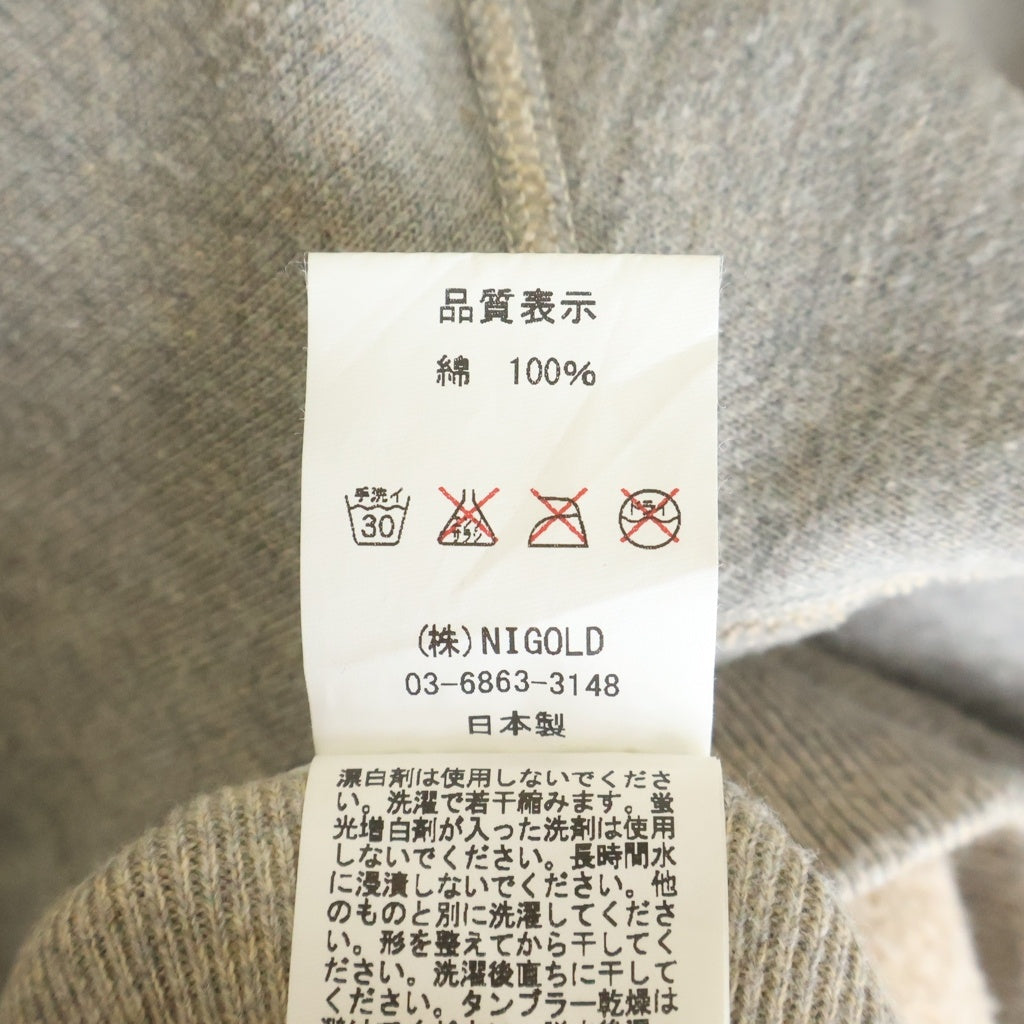 HUMAN MADE(ヒューマンメイド) 12AW 初期 ロゴプリント クルーネック スウェットトレーナー グレー