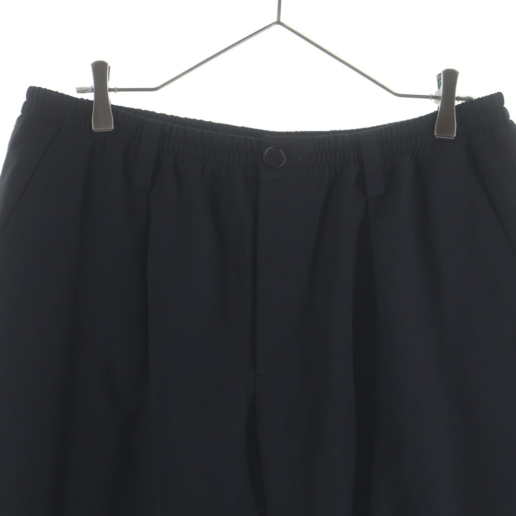 MARNI(マルニ) トロピカルウール ドローストリング ロングパンツ スラックス PUMU0017UD ブラック