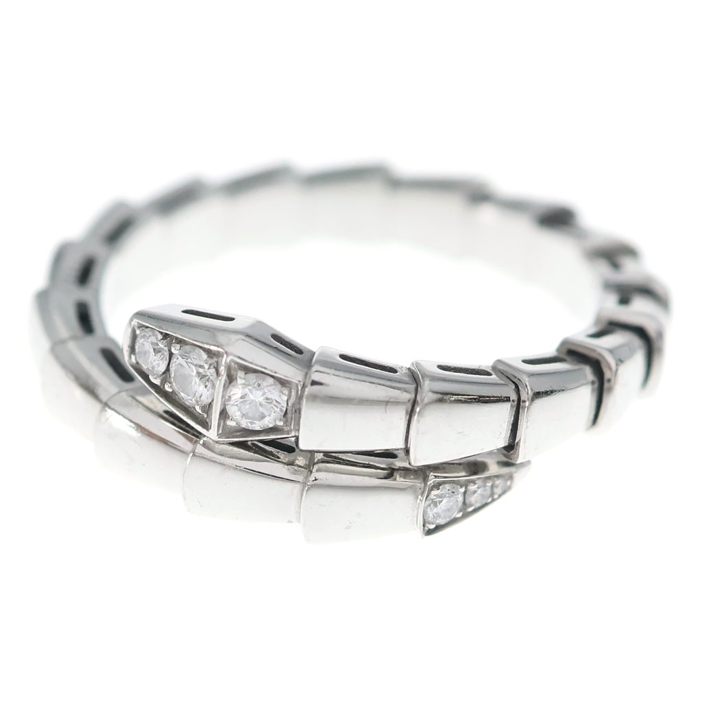 BVLGARI(ブルガリ) 18K セルペンティ ヴァイパー ダイヤモンド リング ホワイトゴールド 360470