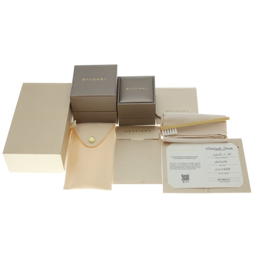 BVLGARI(ブルガリ) 18K セルペンティ ヴァイパー ダイヤモンド リング ホワイトゴールド 360470