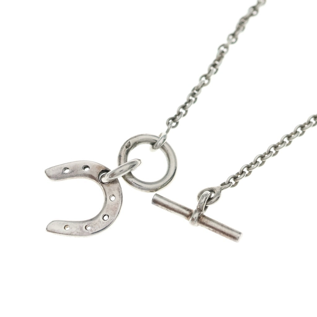 HERMES(エルメス) ホースシュー アミュレット ネックレス シルバー レディース