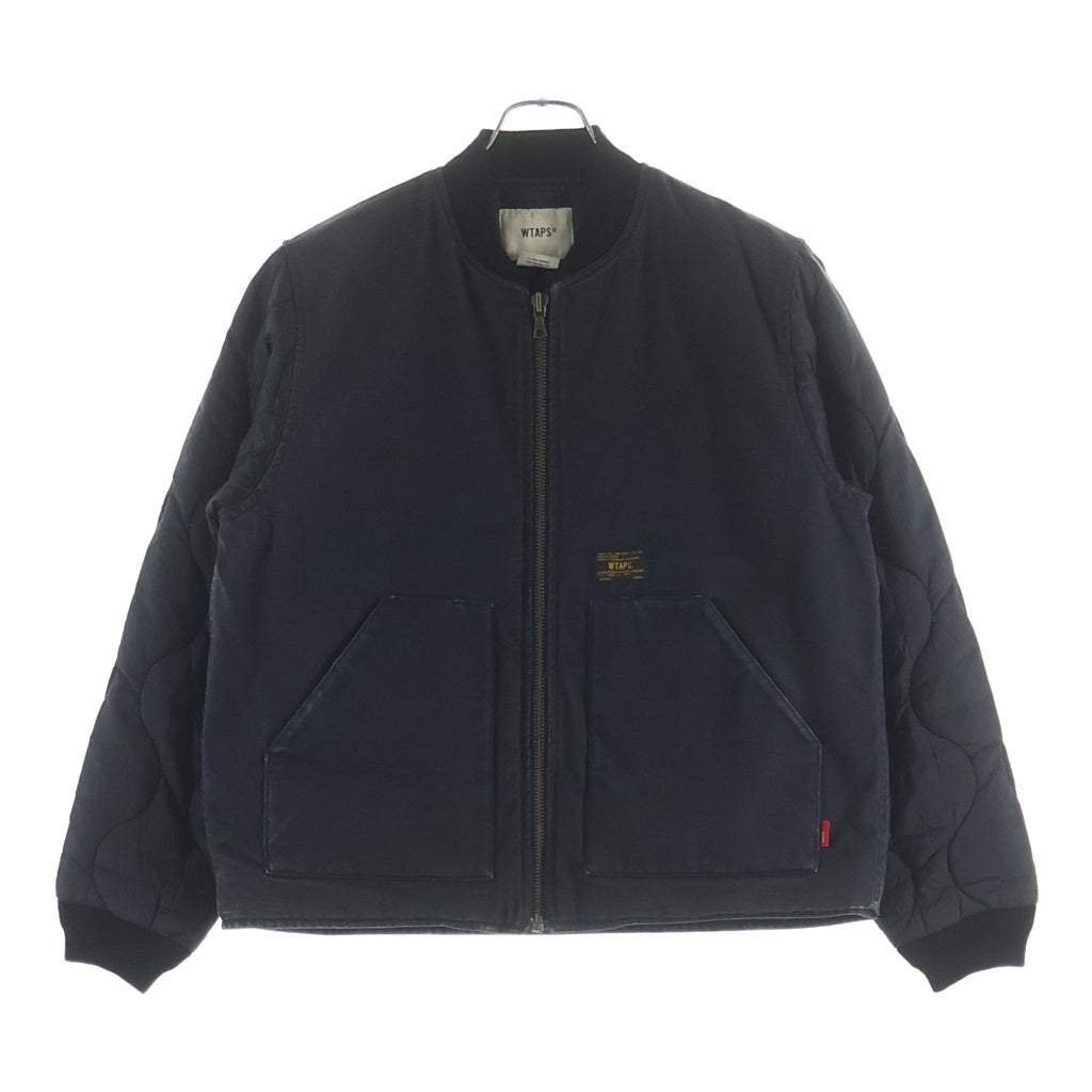 WTAPS(ダブルタップス) 17AW MC JACKET キルティング切替 ボンバージャケット ブラック 172GWDT-JKM03