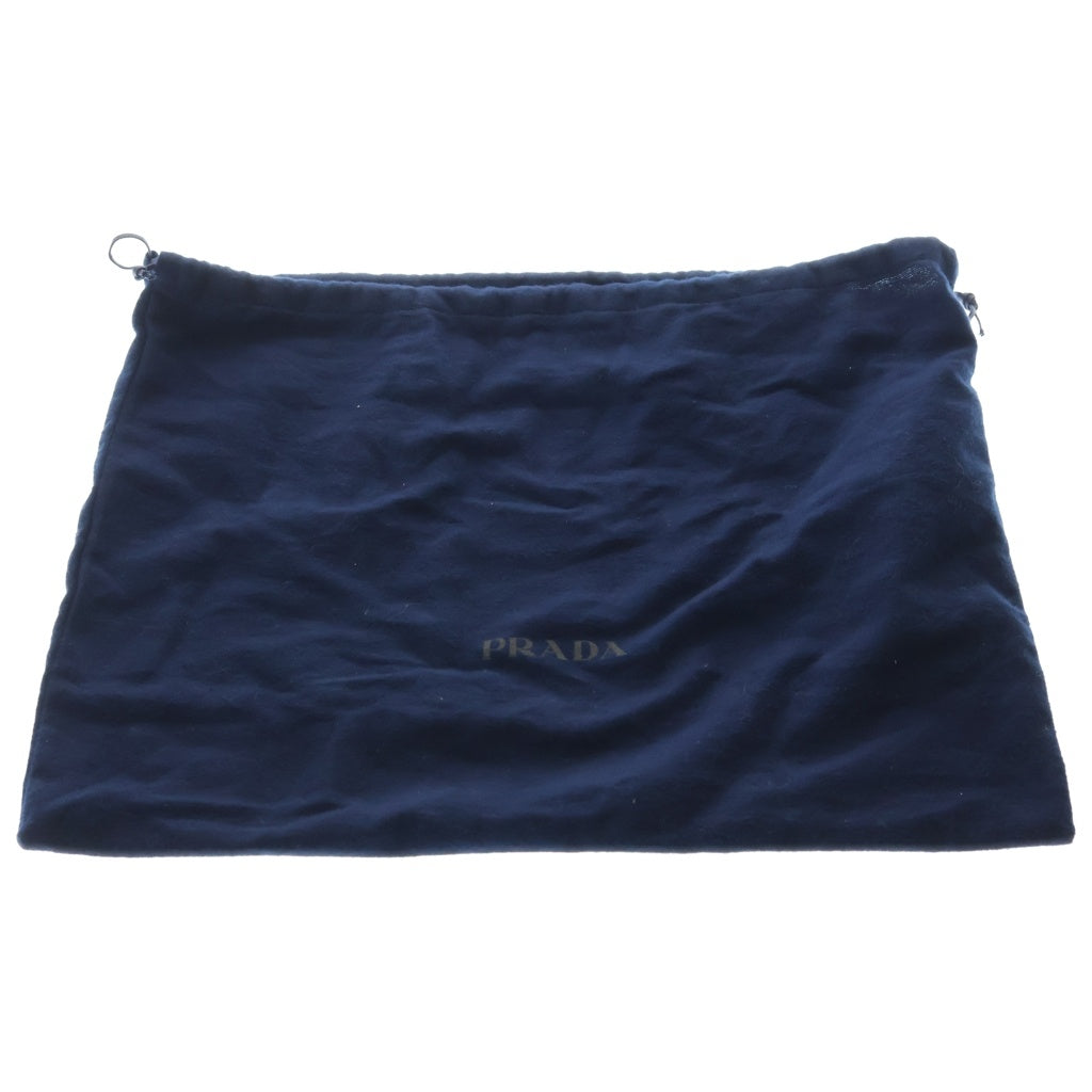 PRADA(プラダ) Re-Nylon Shoulder Bag リナイロン トライアングルロゴ ポーチ付きショルダーバッグ ブラック 2VH113 レディース