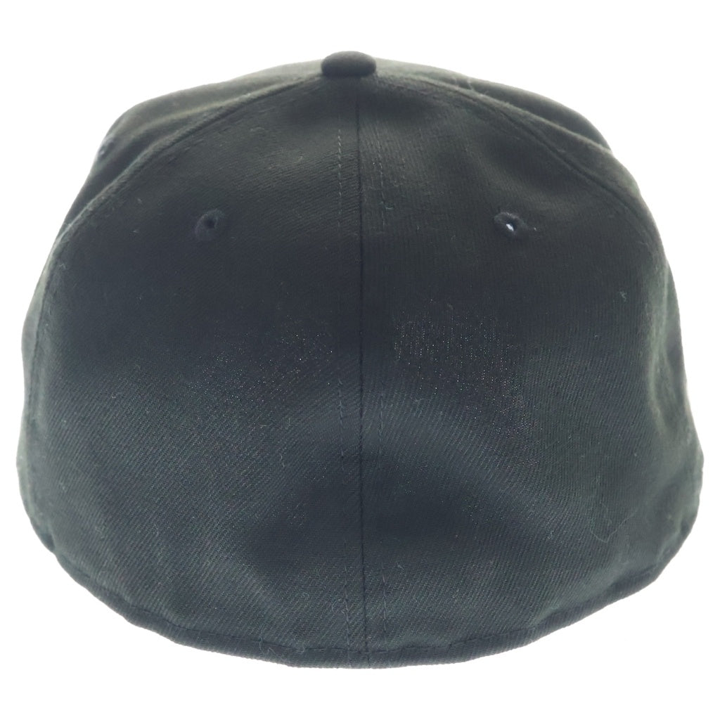 STUSSY(ステューシー) Curly S 59Fifty CAP カーリーロゴ刺繍 ベースボールキャップ 帽子 ブラック