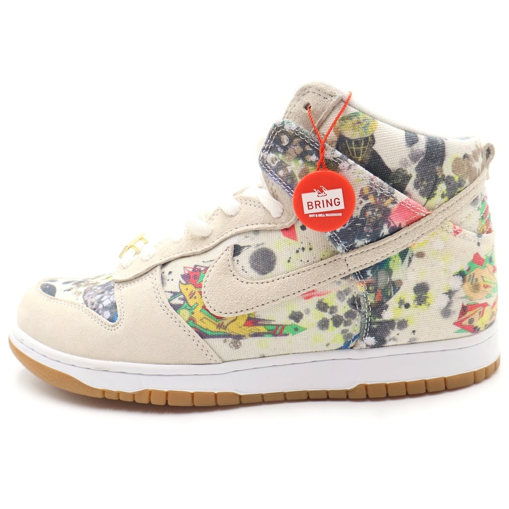 NIKE SB(ナイキエスビー) 23AW ×Supreme DUNK HIGH シュプリーム ダンク ラメルジー ハイカットスニーカー ベージュ US10.5/28.5cm FD8779-100