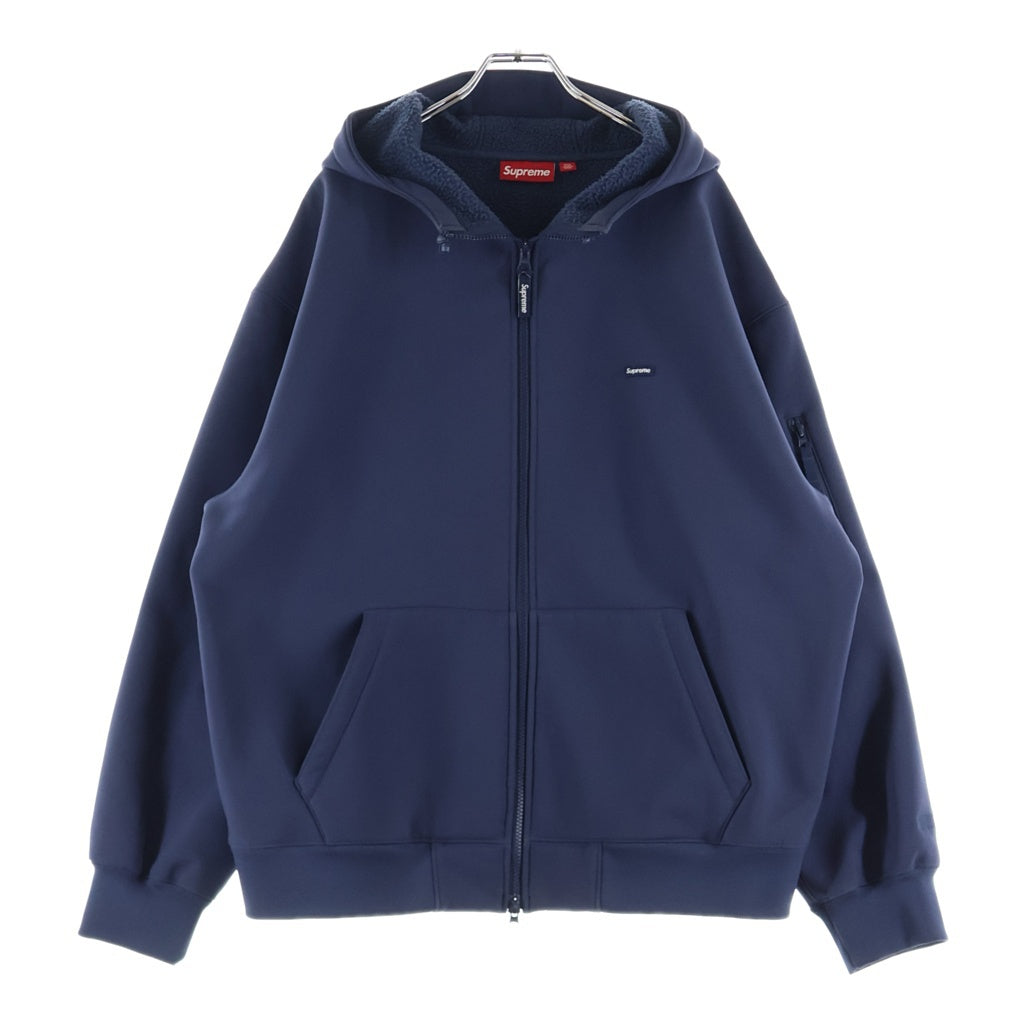 SUPREME(シュプリーム) 21AW WINDSTOPPER Zip Up Hooded Sweatshirt Navy ウィンドストッパー ジップアップスウェットパーカー フーディー ネイビー