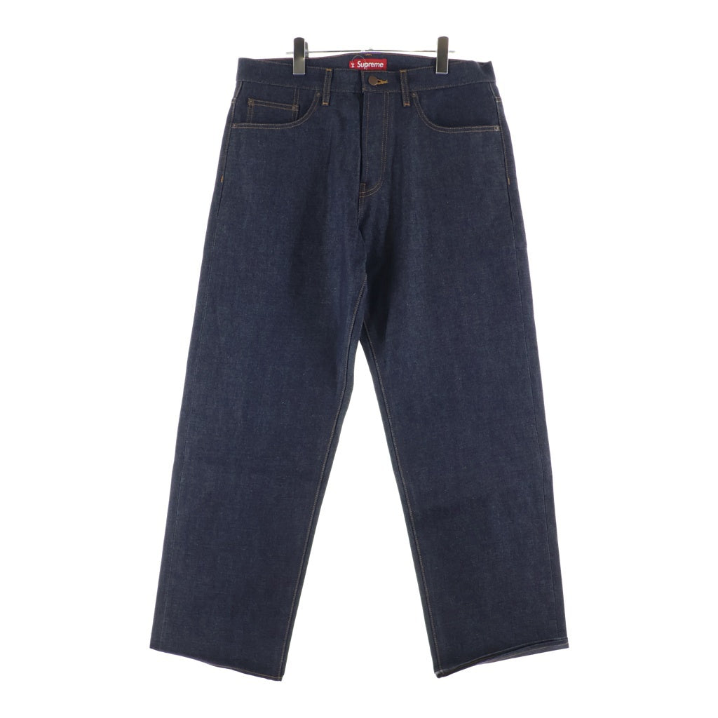 SUPREME(シュプリーム) 25AW Rigid Loose Fit Selvedge Jean Rigid Indigo リジッド ルーズフィット セルビッジジーンズ デニムパンツ インディゴ