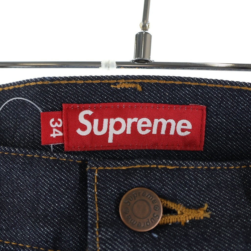 SUPREME(シュプリーム) 25AW Rigid Loose Fit Selvedge Jean Rigid Indigo リジッド ルーズフィット セルビッジジーンズ デニムパンツ インディゴ