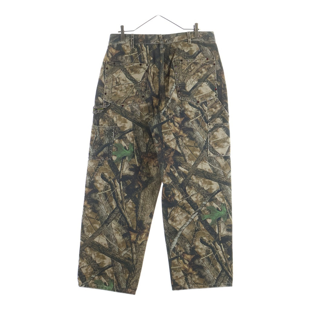 SUPREME(シュプリーム) 24AW ×B.B. Simon Studded Double Knee Painter Pant TrueTimber HTC Fall Camo ビービーサイモン カモフラージュ 迷彩 スタッズ ダブルニー ペインターパンツ