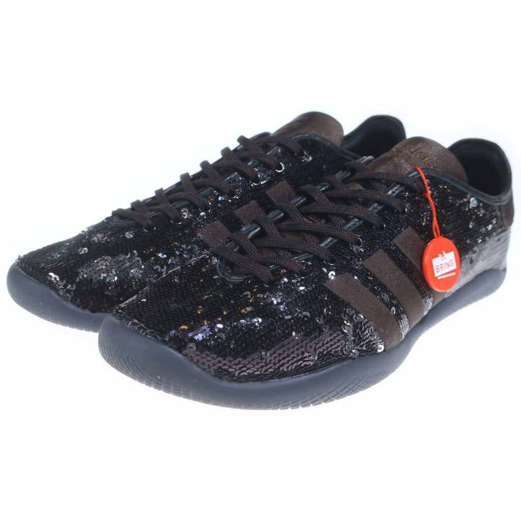 adidas(アディダス) WALES BONNER KARINTHA LO SEQUIN ウェールズボナー スパンコール ローカットスニーカー ブラック US12.5/30.5cm JR0259