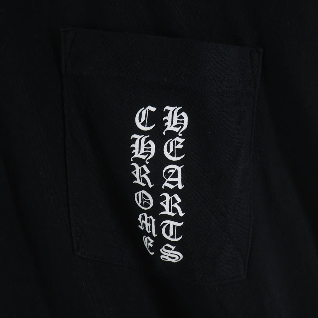CHROME HEARTS(クロムハーツ) CH T-SHIRT LTD TOKYO 東京限定 スクロールプリント 半袖Tシャツ ブラック