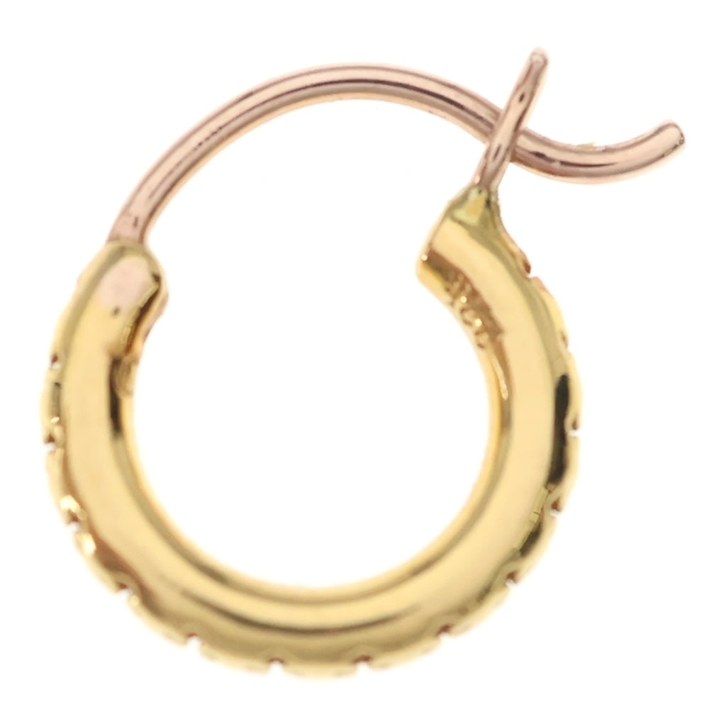 CHROME HEARTS(クロムハーツ) 22K HOOP TFL SML スモールTFLフープピアス ゴールド