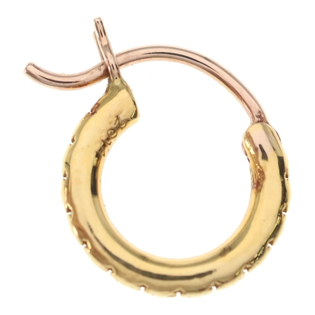 CHROME HEARTS(クロムハーツ) 22K HOOP TFL SML スモールTFLフープピアス ゴールド