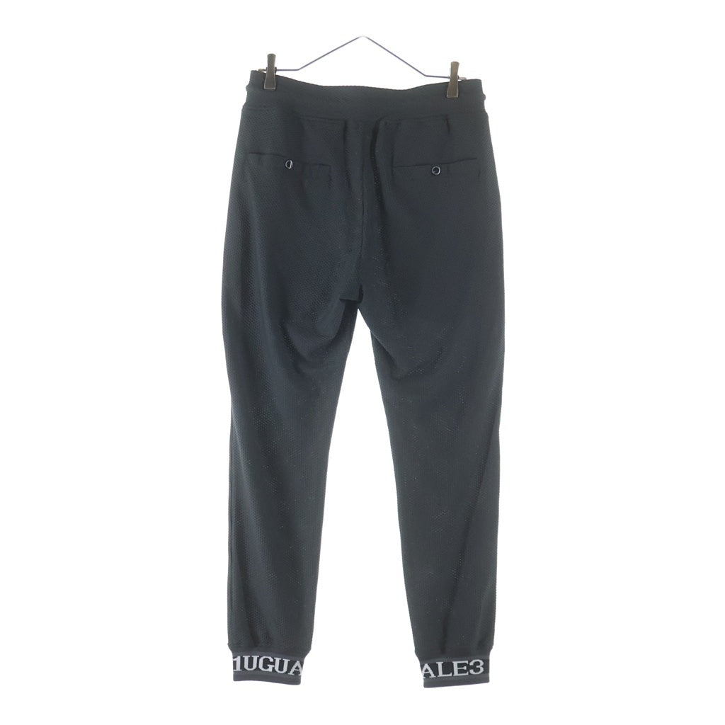 1 PIU 1 UGUALE 3 RELAX(ウノピゥウノウグァーレトレ) 113 SPORT TECHNICAL MESH GRAY RIB メッシュ ジョガーパンツ グレー TM720-TM06-88