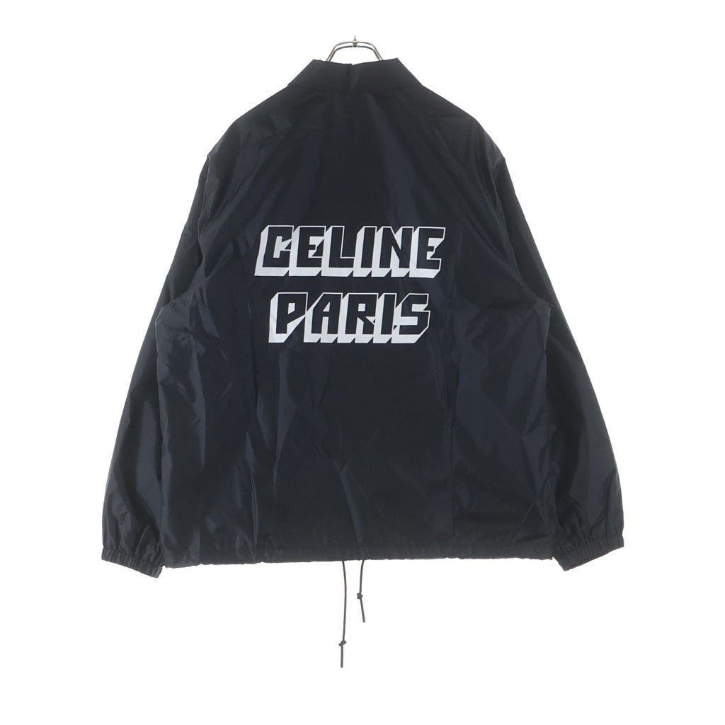 CELINE セリーヌ Coach Jacket ナイロンコーチジャケット ブラック 2W36A495M.38NO CELINE(セリーヌ) Coach Jacket ナイロンコーチジャケット ブラック
