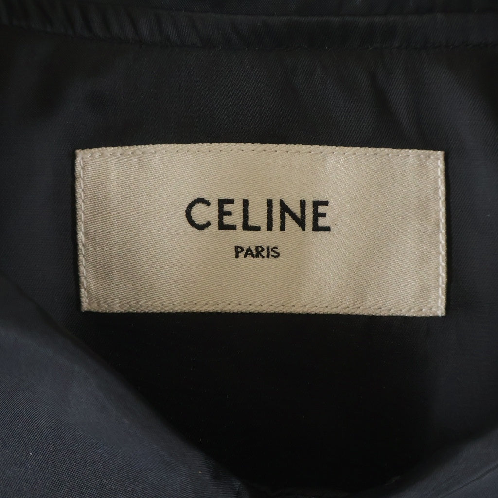 CELINE(セリーヌ) Coach Jacket ナイロンコーチジャケット ブラック 2W36A495M.38NO