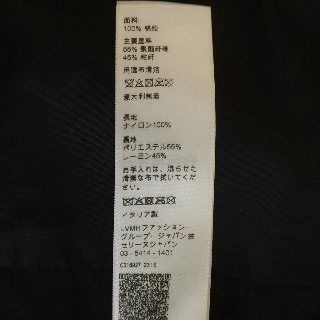 CELINE(セリーヌ) Coach Jacket ナイロンコーチジャケット ブラック 2W36A495M.38NO
