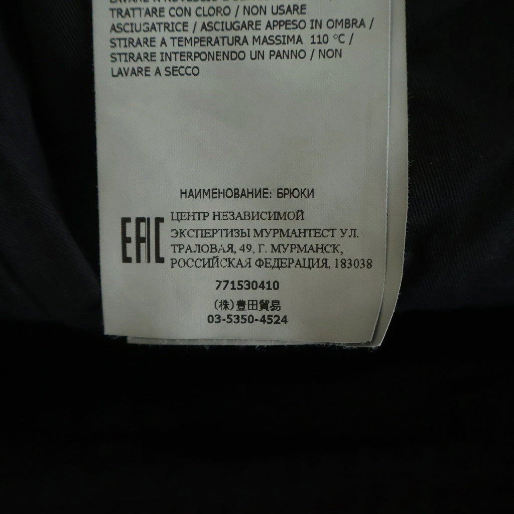 STONE ISLAND(ストーンアイランド) TYPE RE-T Cargo Pants ロゴワッペン カーゴパンツ ブラック 771530410