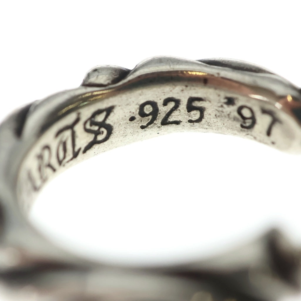 CHROME HEARTS(クロムハーツ) HOOP SCROOL スクロール フープピアス シルバー BCA102
