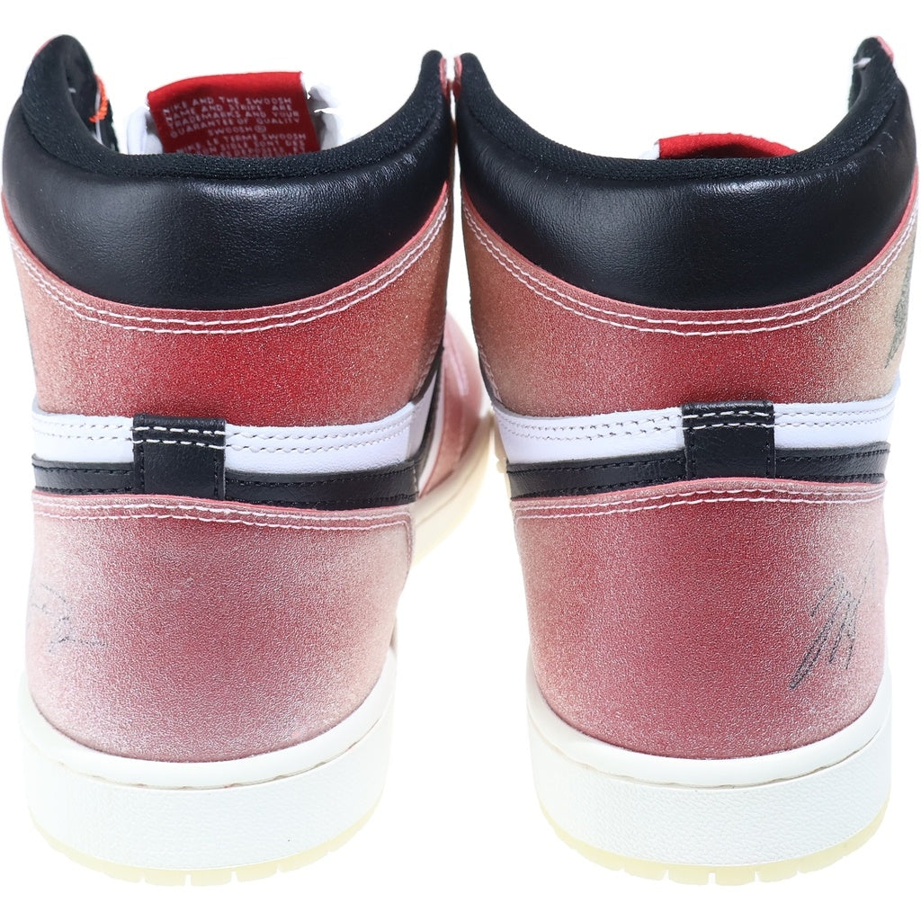 NIKE(ナイキ) ×Trophy Room Air Jordan 1 Retro High OG Chicago DA2728-100 ×トロフィールーム エアジョーダン1 レトロ ハイ OG シカゴ レッド/ホワイト US11/29.0cm