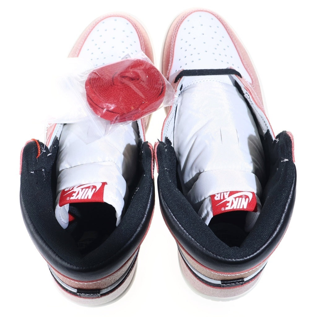 NIKE(ナイキ) ×Trophy Room Air Jordan 1 Retro High OG Chicago DA2728-100 ×トロフィールーム エアジョーダン1 レトロ ハイ OG シカゴ レッド/ホワイト US11/29.0cm