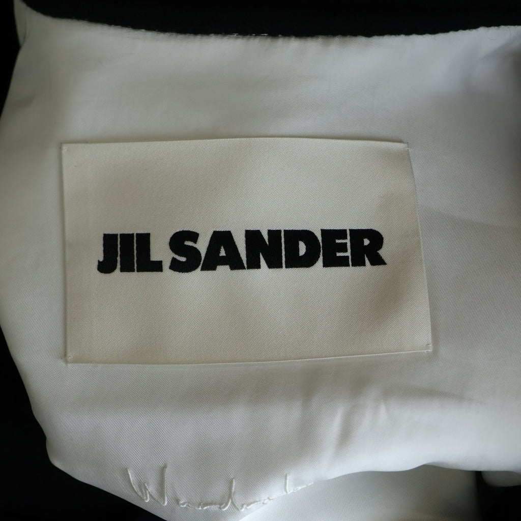 JIL SANDER(ジルサンダー) 23AW Wool Overshirt Black J23BN0006 ウールシャツジャケット ブラック